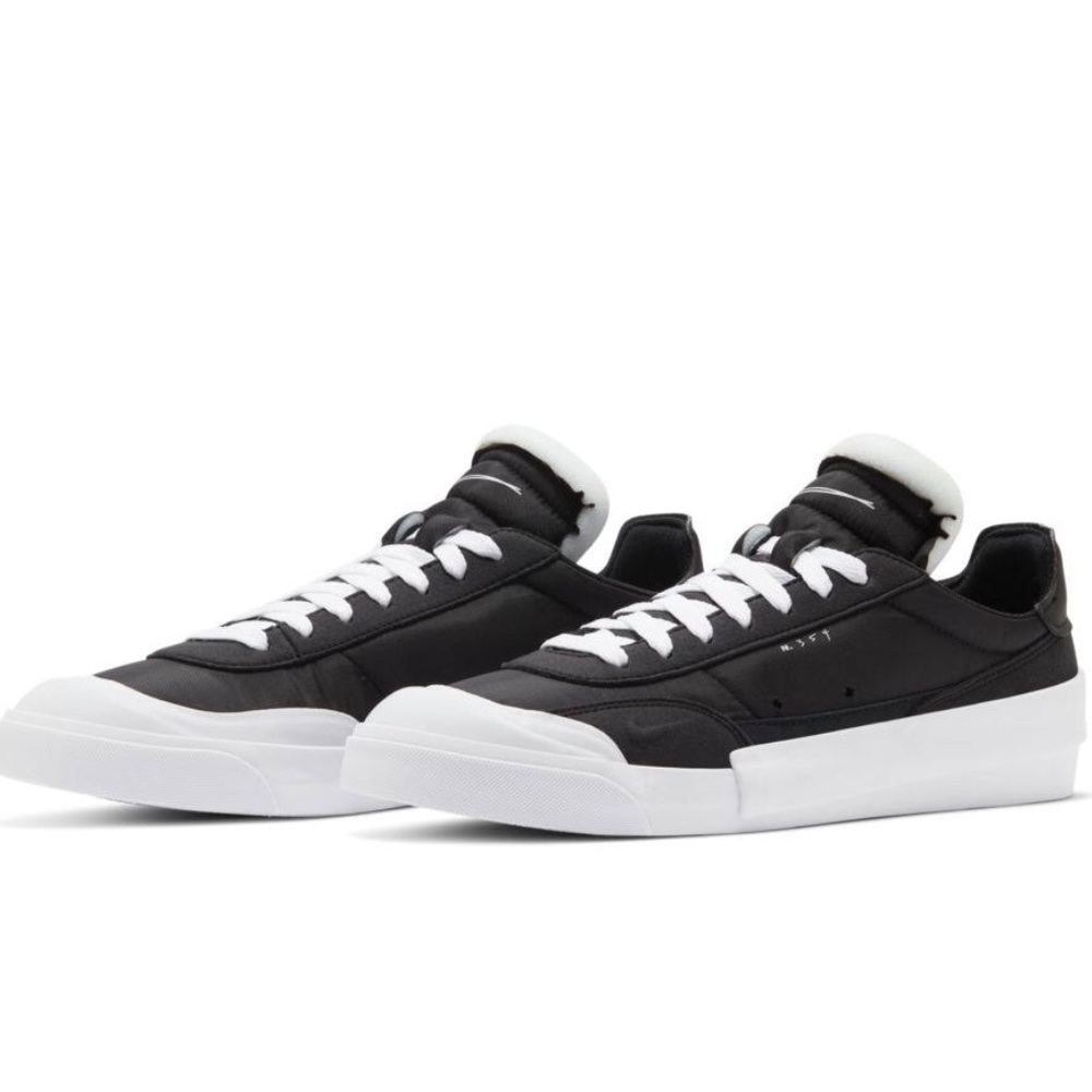 NWT Nike Drop Type LX Unfinished Black White N354 New Mens Shoe